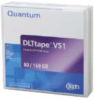 Quantum MR-V1MQN-01 Data Cartridge Tape VS1, 80/160GB when used with DLT VS160 Drive, 160/320GB when used with DLT-V4 Drive